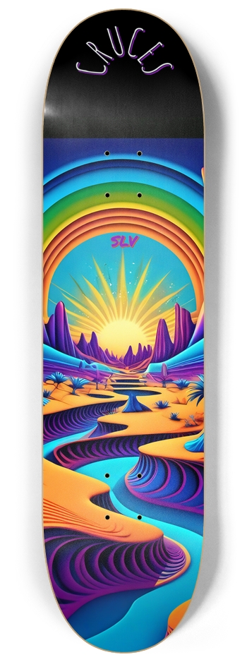 Skate Las Cruces - Rio Grande Ensueño 8-1/4 Skateboard Deck