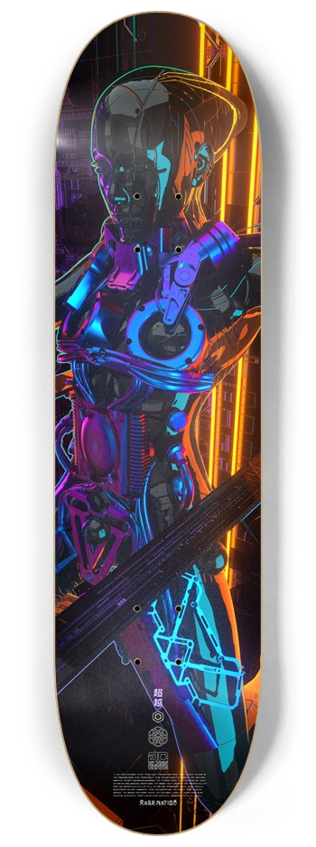 8.25" • METANOIA • GLASS CRANE • Skateboard Deck 8-1/4 Skateboard Deck