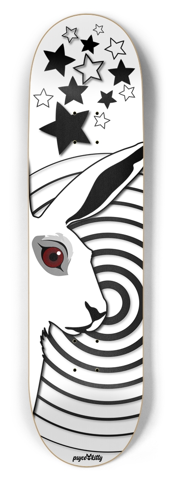 Rabbit Hole Custom Skateboard 8-1/2 Skateboard Deck