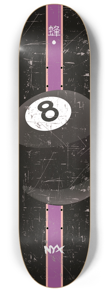 8 Ball 8-1/4 Skateboard Deck