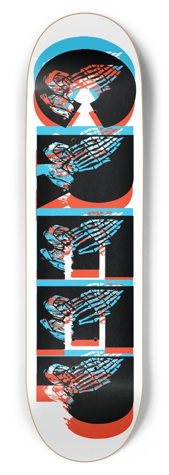 Creepin 3D 8-3/4 Inch Skateboard