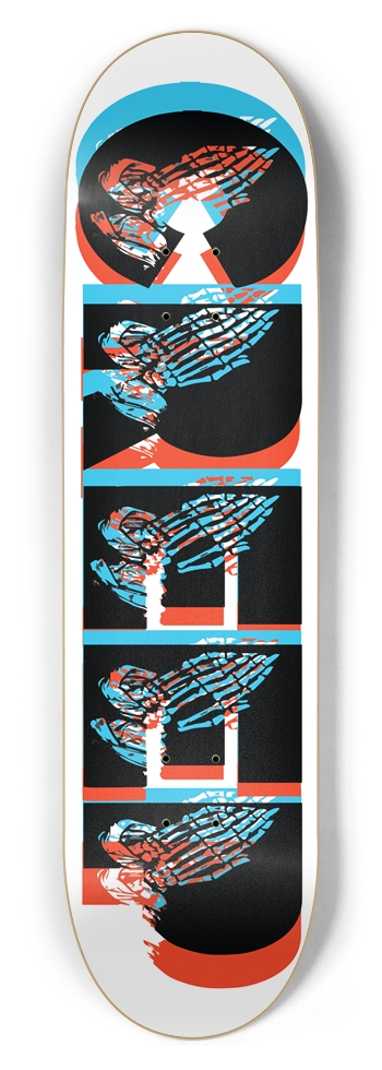 Creepin 3D 8-1/2 Skateboard Deck
