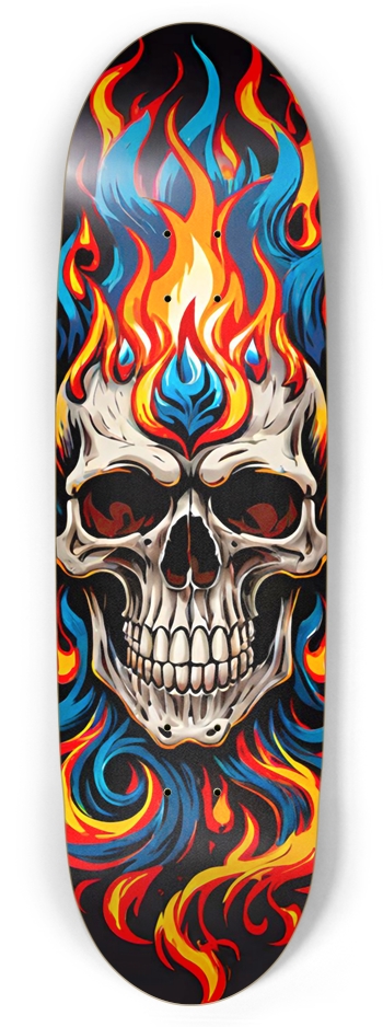 ALCHEMY PYRO SKULL DECK 01 Football Shape