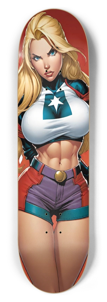 ANIME MONKEY Star Girl Fantasy 04 8-1/2 Skateboard Deck