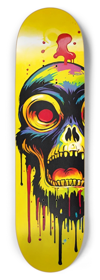 DOPE CHIMP DARK 013 8-3/4 Inch Skateboard
