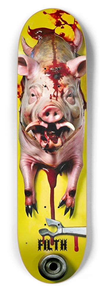 FILTH Blood Pig 02 8-1/2 Skateboard Deck