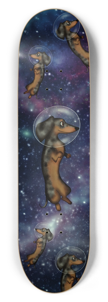 Space Weiners Skateboard 8-1/2 Skateboard Deck