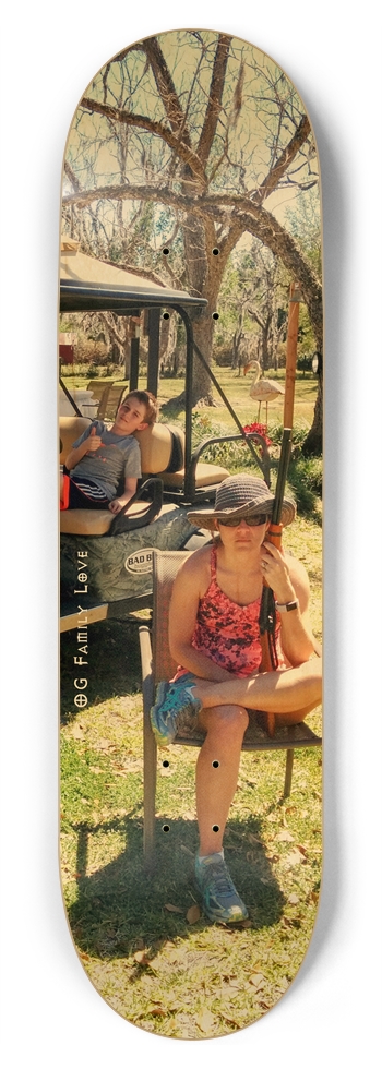 OG Family Love Custom Skateboard 8-3/4 Inch Skateboard