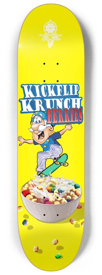 Kickflip Krunch Berries - 8.25 8-1/4 Skateboard Deck