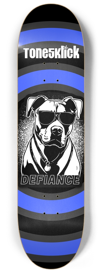 DEFIANCE Tone 8.25 8-1/4 Skateboard Deck