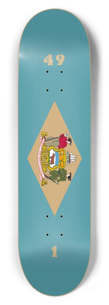 'MERICA DECK - Delaware Trip Deck 8-1/2 Skateboard Deck