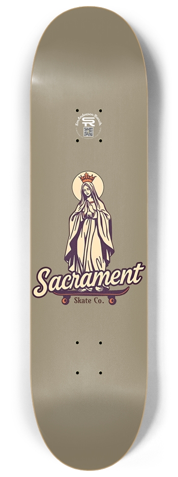 Sacrament Vintage Mary 2025 8-1/4 Skateboard Deck