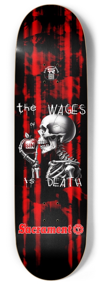 Sacrament Wages of Sin 2025 9 Inch Skateboard