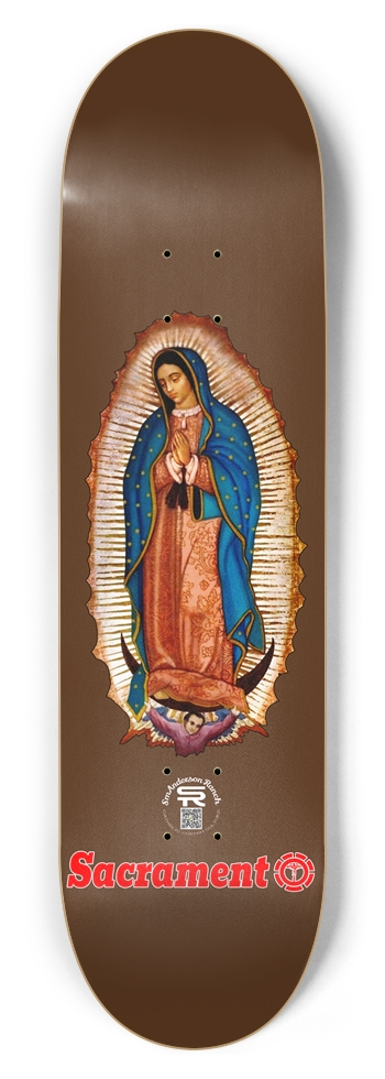 Sacrament Guadalupe 2025 8-3/4 Inch Skateboard