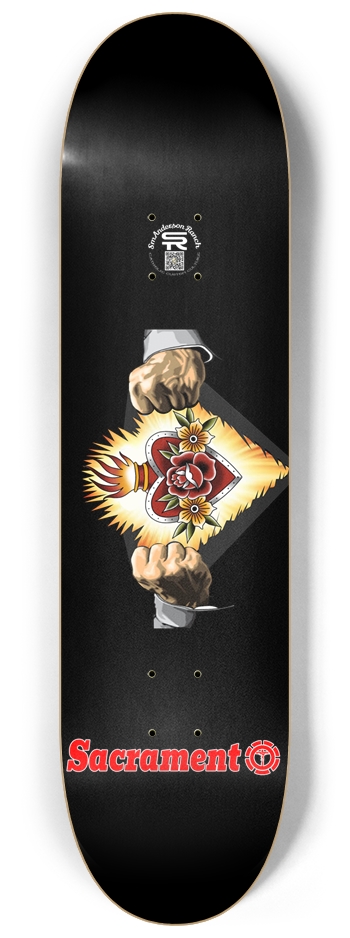 Sacrament Chest Rip 2025 8-1/4 Skateboard Deck