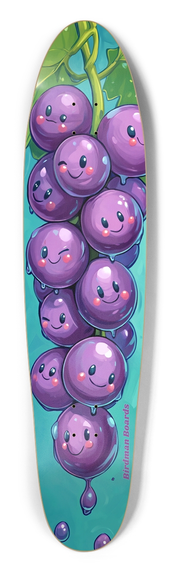 Happy Grapes Longboard Longboard Shape