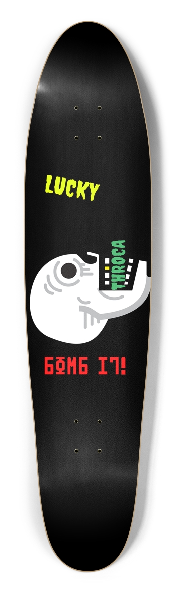 Go Lucy! Longboard Shape