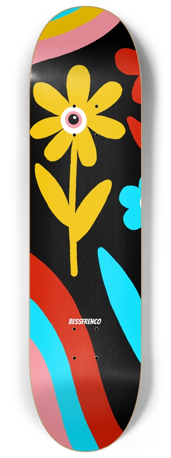 COSMIC GARDEN 8-1/4 Skateboard Deck