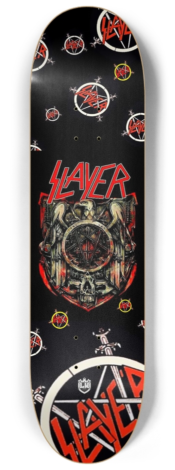 Slayer 8-1/4 Skateboard Deck