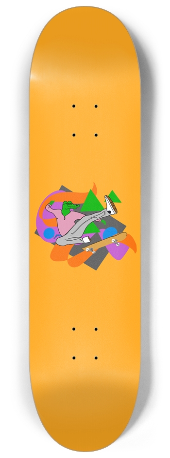 Get Rad (8.25) 8-1/4 Skateboard Deck