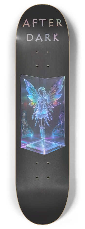Digital Fairy Holographic 8 Inch Skateboard Deck