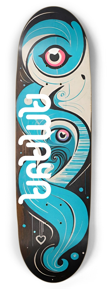 AMAYA Graffiti 02 Deck Football Shape