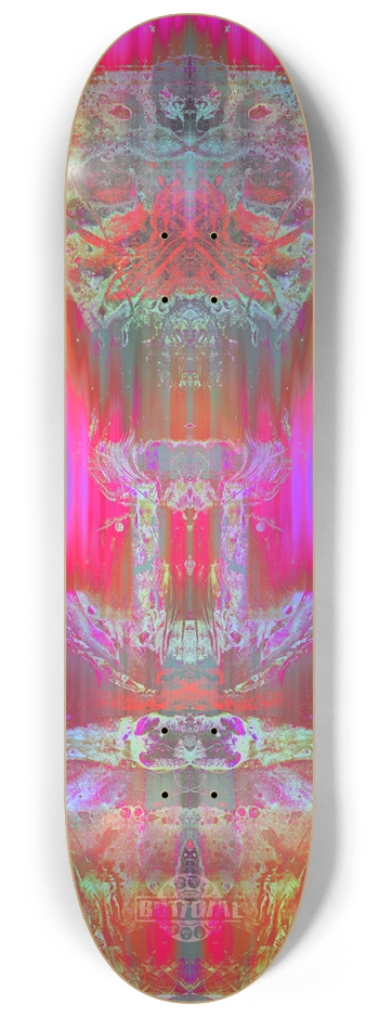 Zed Pop Holographic 8-1/4 Skateboard Deck