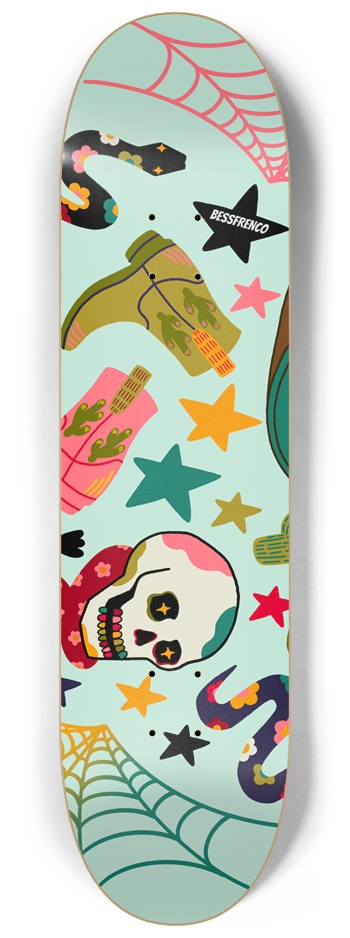 GIDDYUP 8-1/4 Skateboard Deck