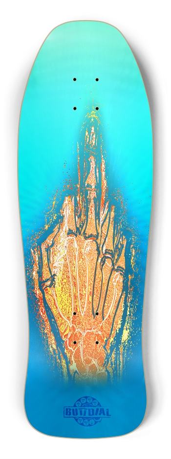 Terminator Middle finger, shredder!!! Shredder Shape