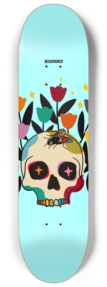 DEATH GARDEN 8-1/4 Skateboard Deck
