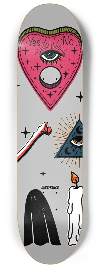 OUIJA BOARD 8-1/4 Skateboard Deck