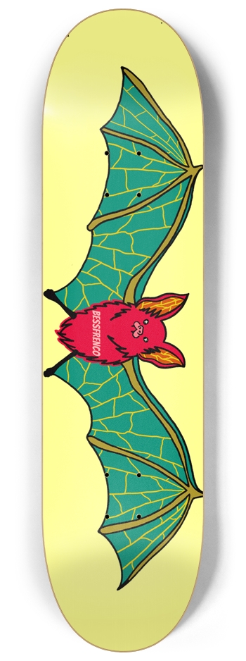 BAT BOARD 8-1/4 Skateboard Deck