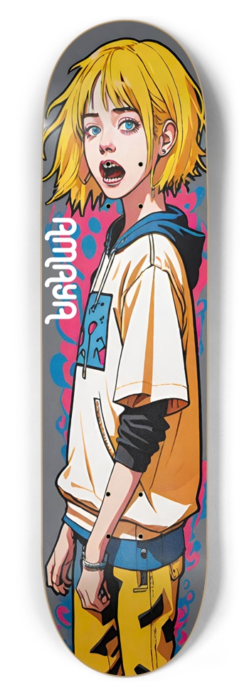 AMAYA Billie Deck 01 8-1/2 Skateboard Deck