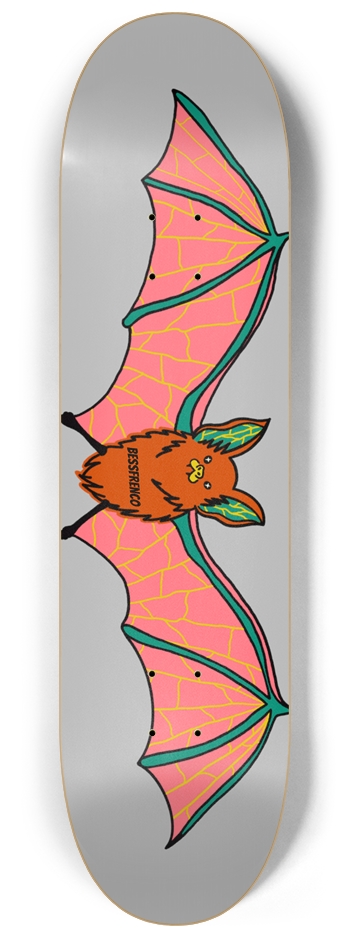 BAT BOARD 8-1/4 Skateboard Deck