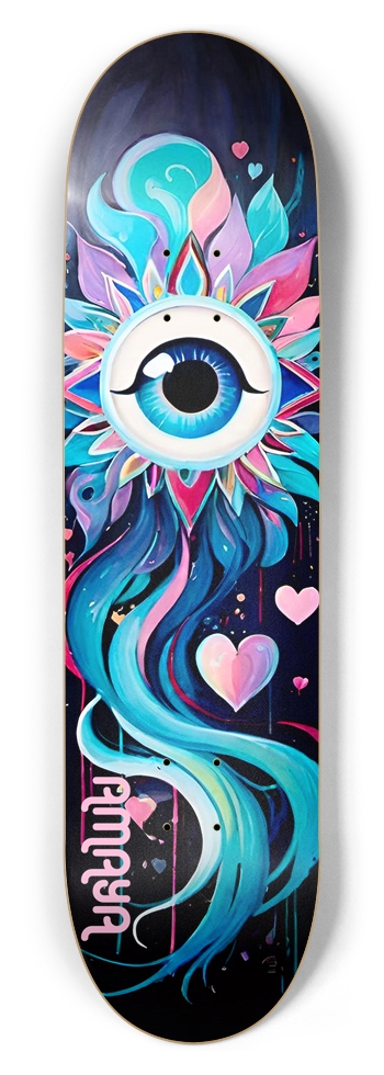 AMAYA Cosmic Heart Graffiti 01 Deck 8-1/2 Skateboard Deck