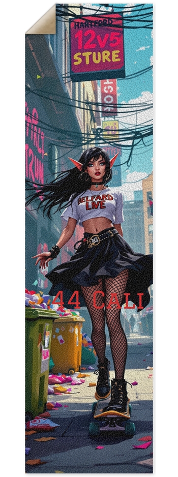 She Like It Rough 9 x 33 Inch Griptape