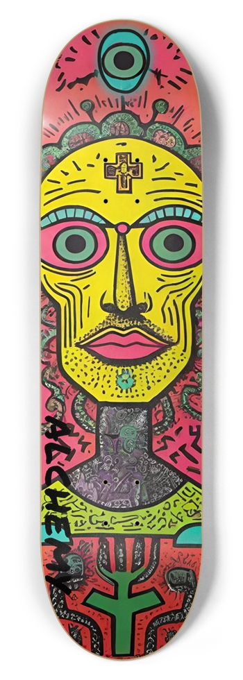 ALCHEMY HOODOO 01 Deck 8-1/2 Skateboard Deck