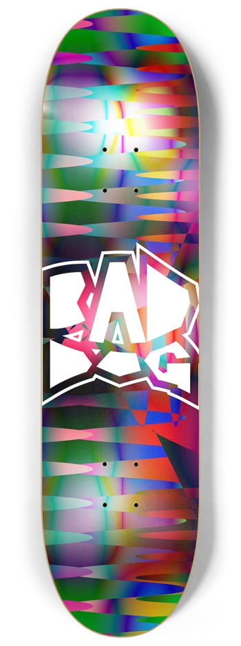Bad Dog Slash #3 8-1/4 Skateboard Deck