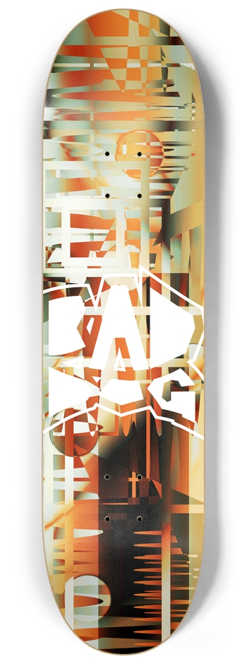 Bad Dog Slash #6 8-1/4 Skateboard Deck