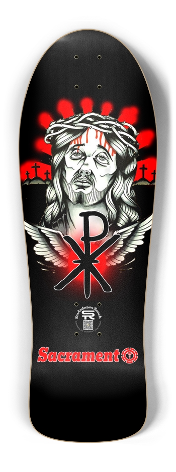 Sacrament, Chi Rho Old School 2025 Old School Shape