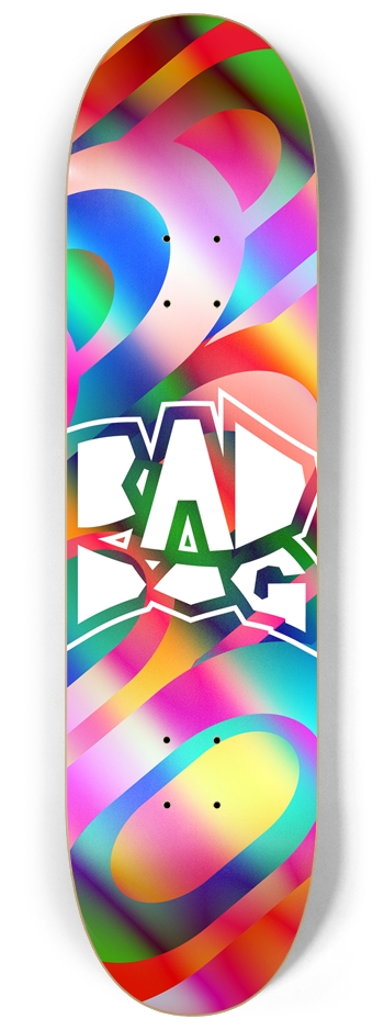 Bad Dog Backflip #4 8-1/4 Skateboard Deck