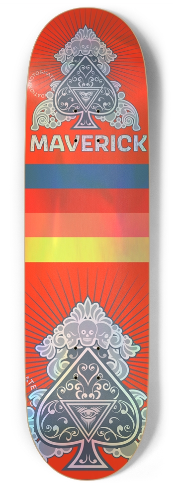 Ace of Spades 9 Inch Skateboard