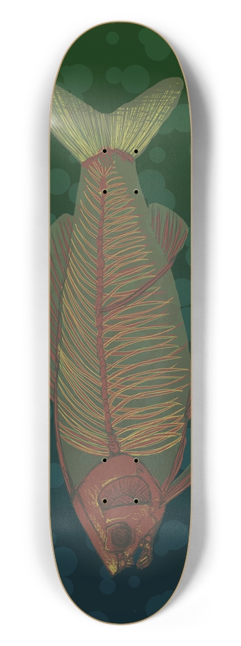 Fishbones 7-1/2 Inch Street Deck 7-1/2 Skateboard Deck