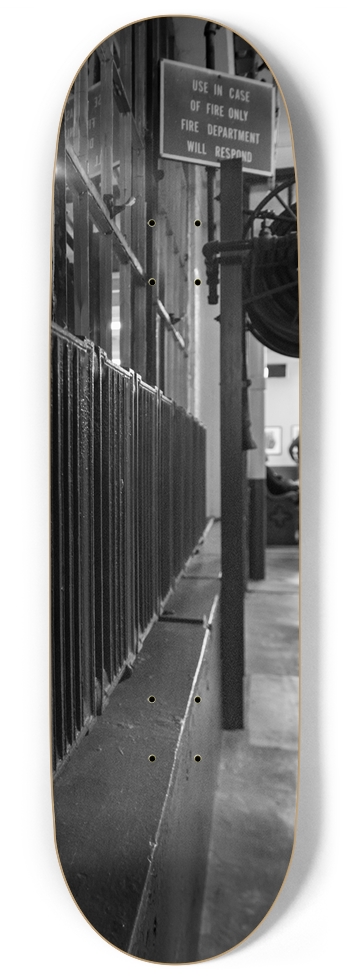 Use In Case Of Fire 9 Inch Skateboard