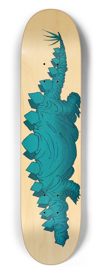 Saggosaurus 7-1/2 Skateboard Deck