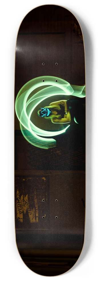 x-eyed (glow In the dark) 9 Inch Skateboard