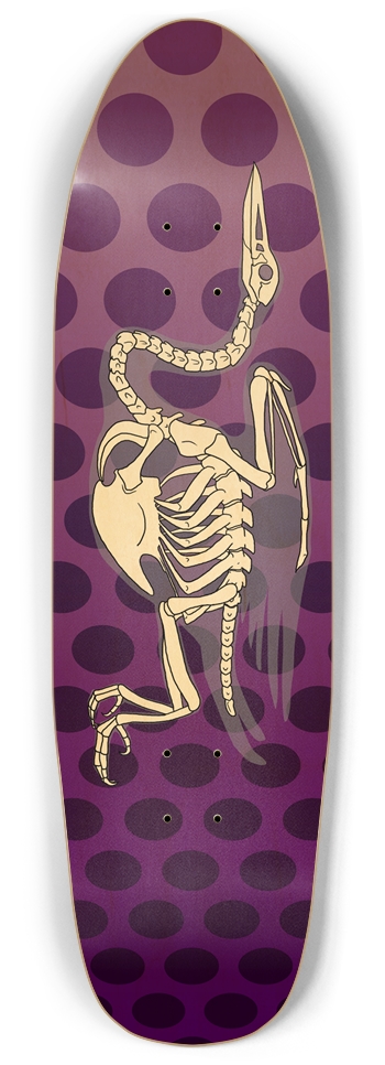 Loonbones Custom Skateboard Punk Nose Pool Shape