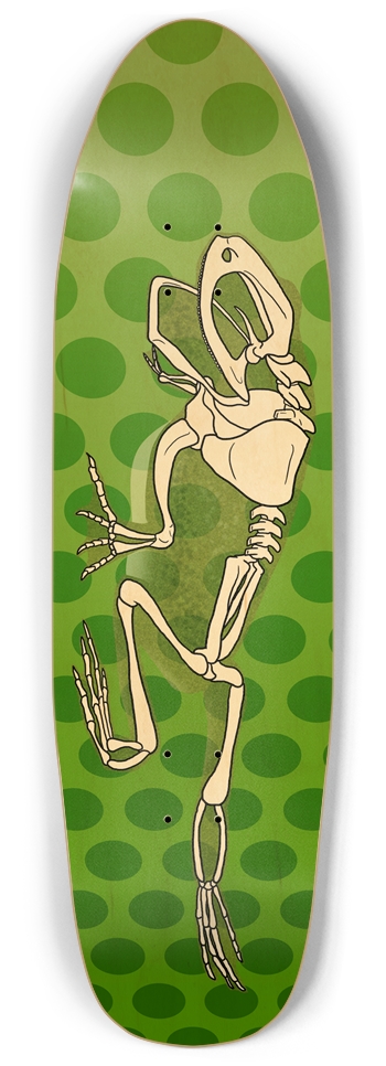 Frogbones Custom Skateboard Punk Nose Pool Shape