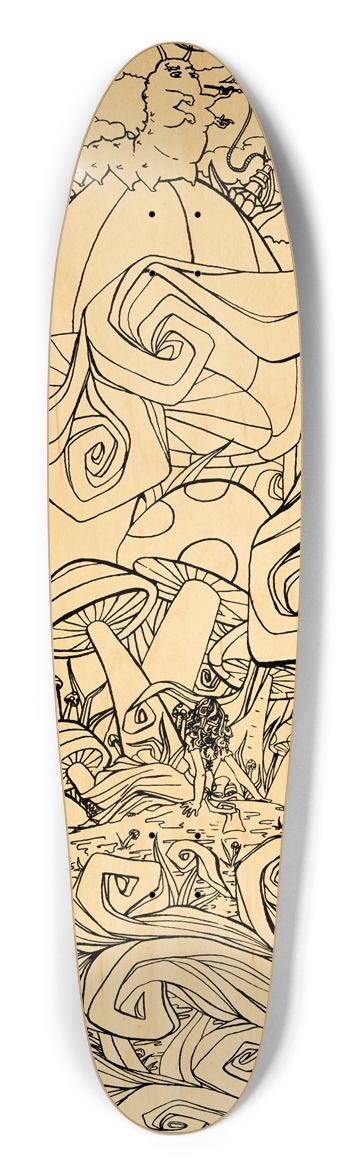 Alice Longboard Longboard Shape