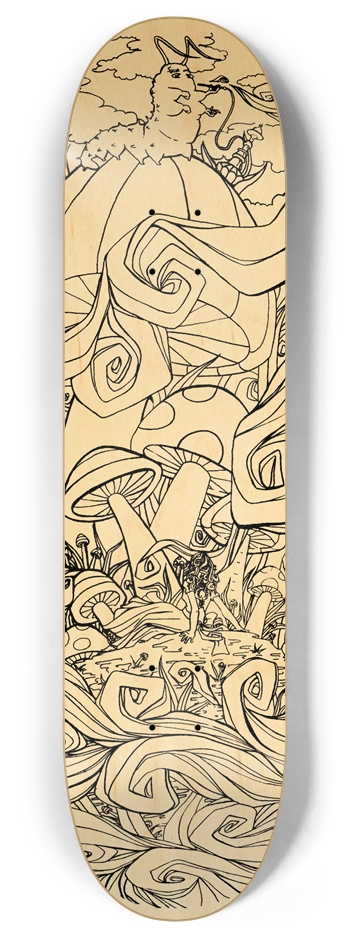 Alice 8 Inch Deck 8 Inch Skateboard Deck